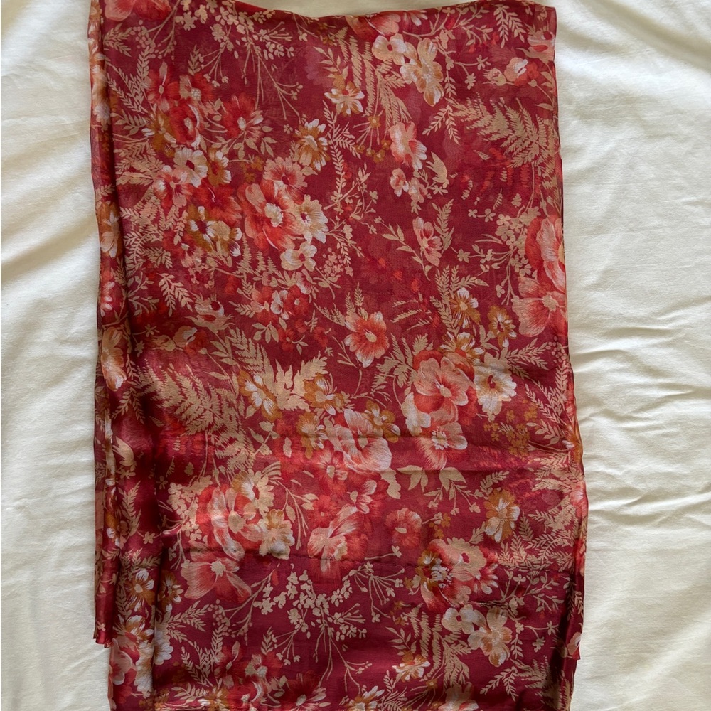 French chiffon Saree